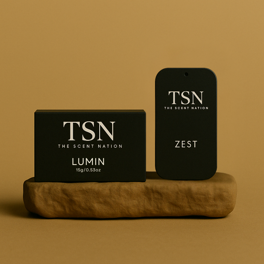 Lumin & Zest Duo | Solid Perfume - Striking. Fresh. Unbearably Magnetic