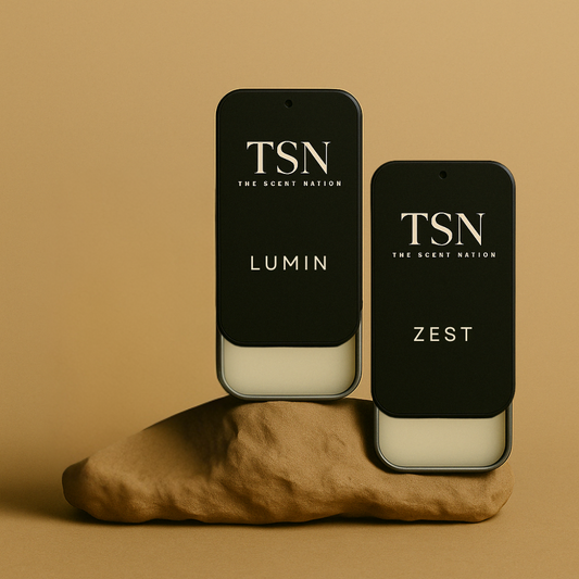 Lumin & Zest Duo | Solid Perfume - Striking. Fresh. Unbearably Magnetic