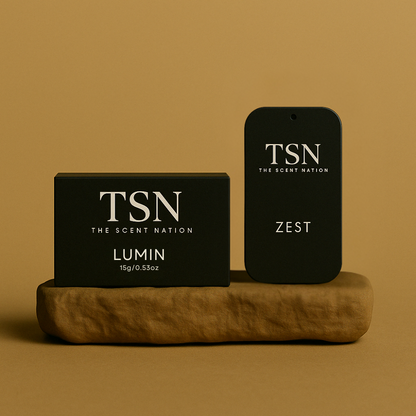 Lumin & Zest Duo | Solid Perfume - Striking. Fresh. Unbearably Magnetic